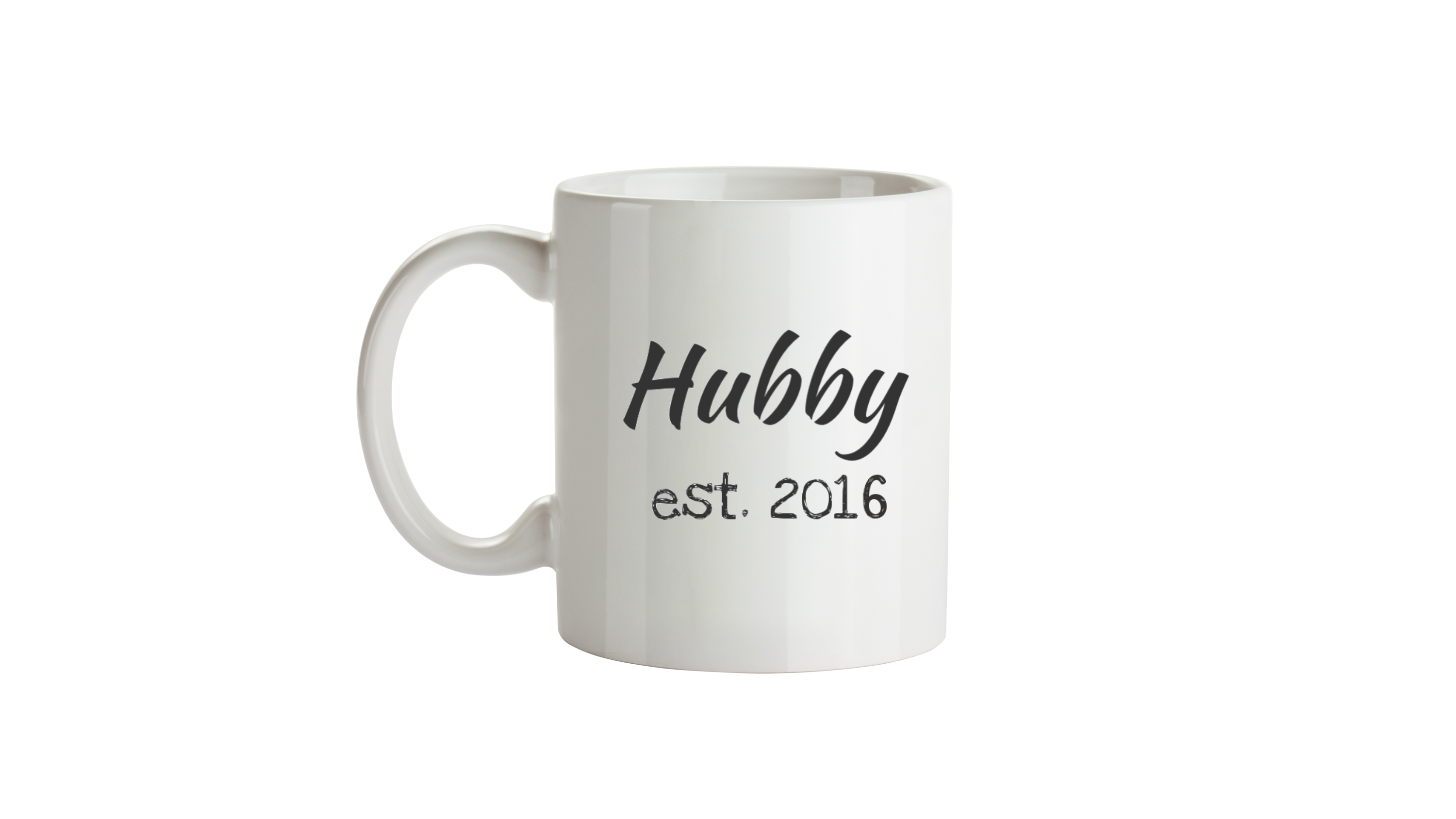 Hubby Est. 2016 - Back