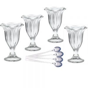 AH Sundae Glasses with Spoons Bundle