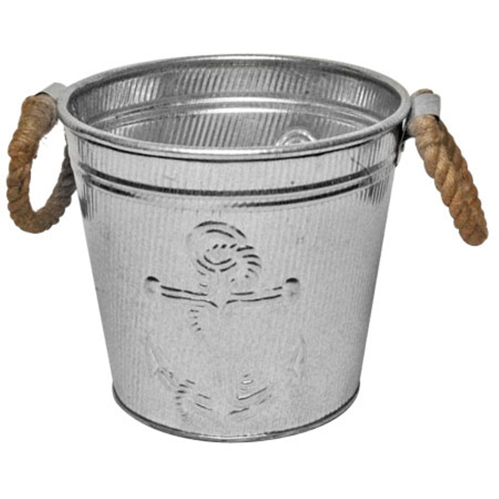 galvanized wine bucket