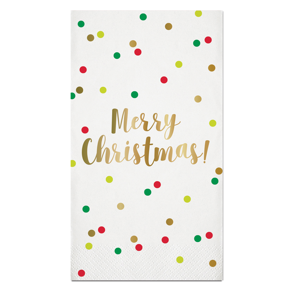 Merry Christmas Guest Towels